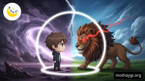 mơ thấy sư tử
