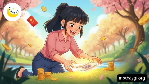 Mơ thấy tiền 5000