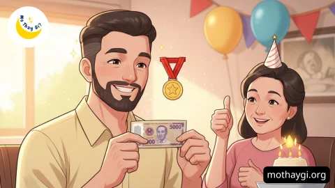 Mơ thấy tiền 5000
