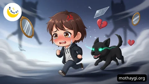 mơ thấy chó đen