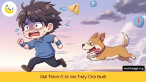 mơ thấy chó đuổi