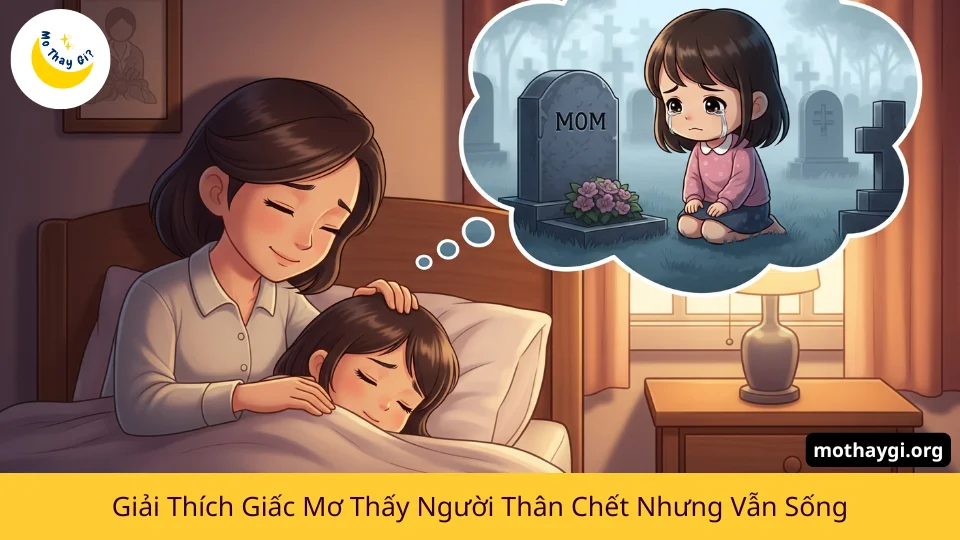 mơ thấy người thân chết nhưng vẫn sống