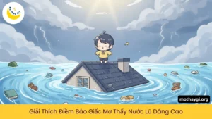 mơ thấy nước lũ dâng cao
