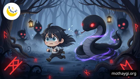 mơ thấy rắn đen