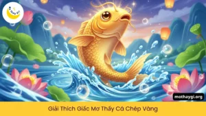 mơ thấy cá chép vàng