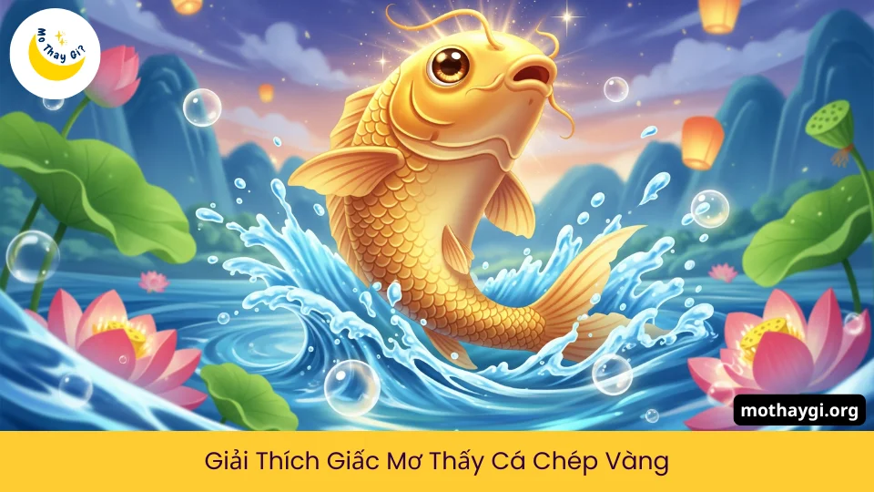 mơ thấy cá chép vàng