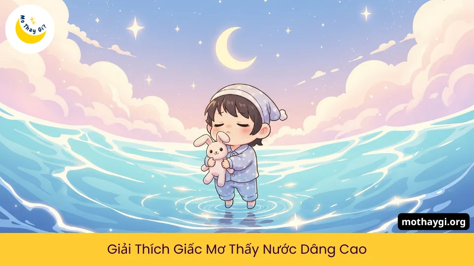 nằm mơ thấy nước dâng cao